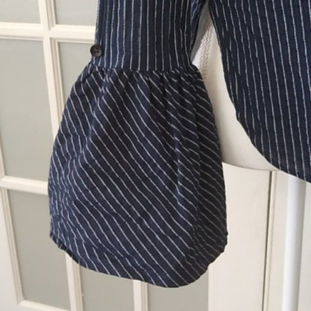 Farrow Navy Bell Sleeve Top From Need Supply - Picture 10 of 13
